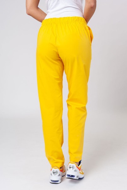 Women's Sunrise Uniforms Basic Regular scrub trousers yellow-1