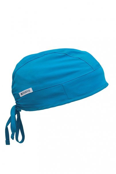 Unisex Maevn (elastic) medical cap cyan blue-2