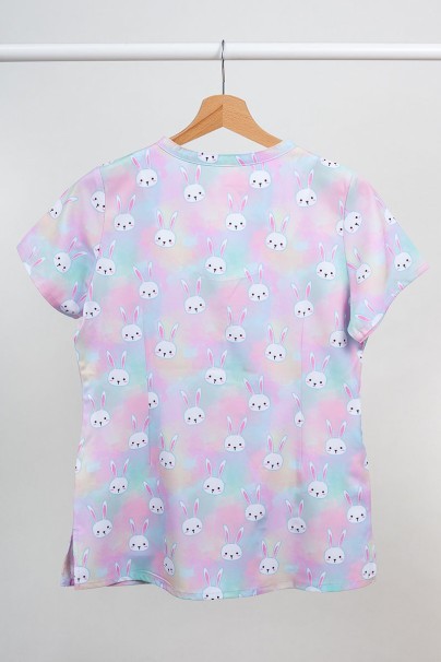 Women’s Maevn Prints scrub top Funny Bunnies
-3