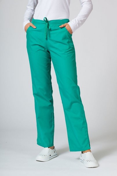 Women's Maevn Red Panda scrubs set sea green-7