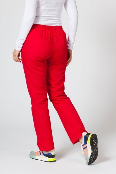 Women’s Maevn Red Panda scrub trousers red-2