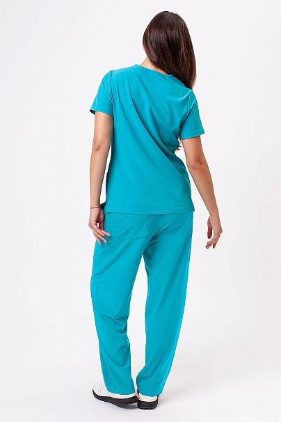 Women's Sunrise Move Zen scrub set teal blue