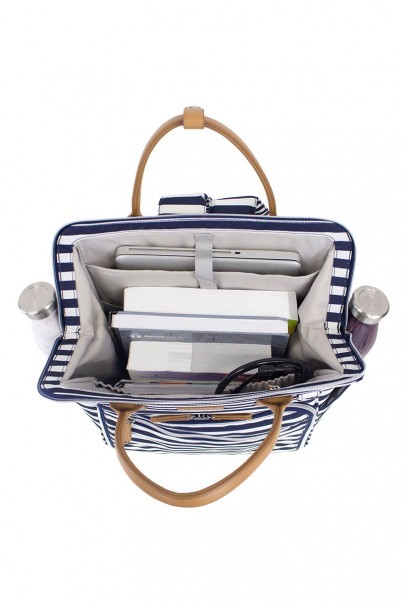 Maevn ReadyGo medical bag navy stripes-1