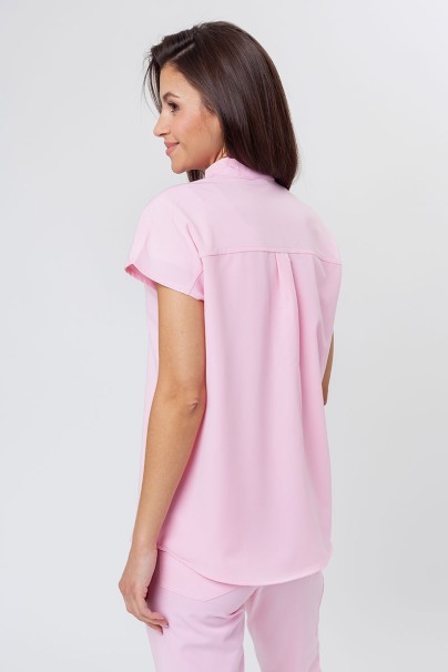 Women's Uniforms World 518GTK™ Avant On-Shift scrub top pink (magnetic clips)-2