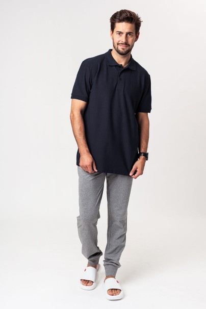 Men’s Malifni Pique polo shirt navy-1