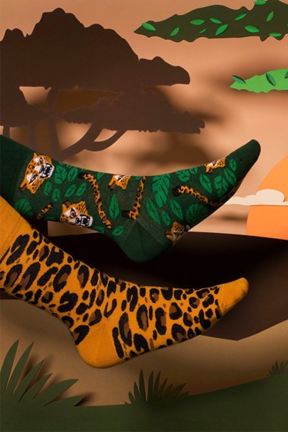 El Leopardo COLOURFUL SOCKS – MANY MORNINGS-1