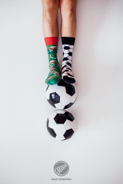 Football Fan COLOURFUL SOCKS – MANY MORNINGS-1