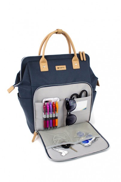 Maevn ReadyGo medical bag Maevn true navy (with silver zipper)-3