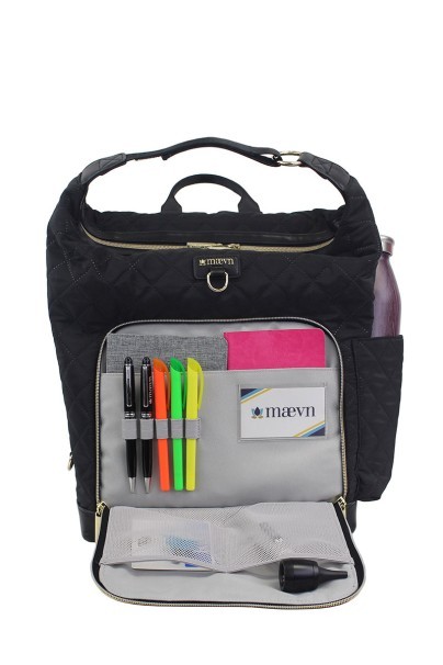 Maevn Readygo Hobo bag/backpack black-6