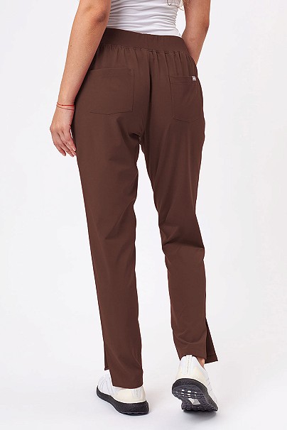 Women's Sunrise Move Line scrub trousers coffe
