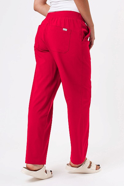Women's Sunrise Move Zen scrub trousers raspberry