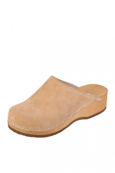 Buxa model PZM1 medical shoes beige suede-2