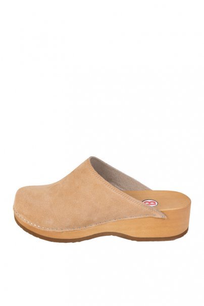 Buxa model PZM1 medical shoes beige suede-3