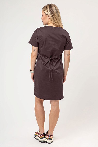 Sunrise Uniforms Vital scrub dress choco