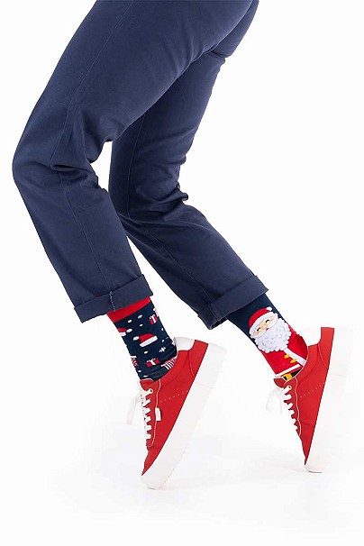Santa Claus COLOURFUL SOCKS – MANY MORNINGS