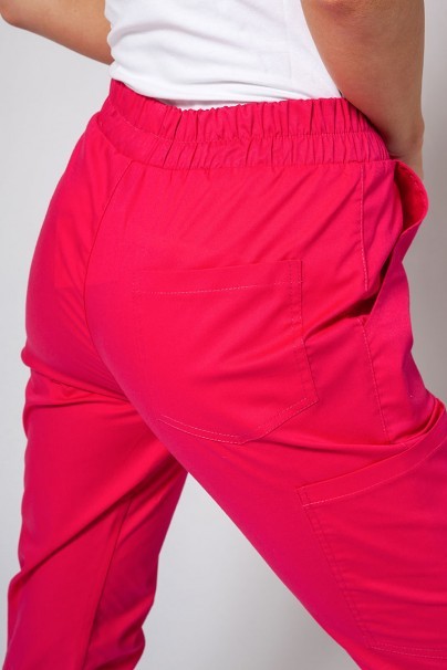 Women’s Sunrise Uniforms Active Air jogger scrub trousers raspberry-3