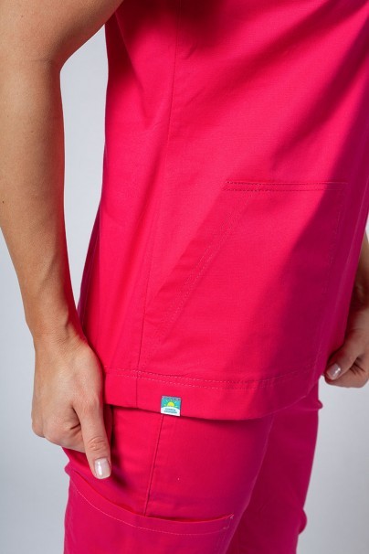 Men's Sunrise Uniforms Active III scrubs set (Bloom top, Air trousers) raspberry-5