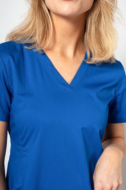 Women's Maevn EON Sport Sporty & Comfy classic scrubs set royal blue-4