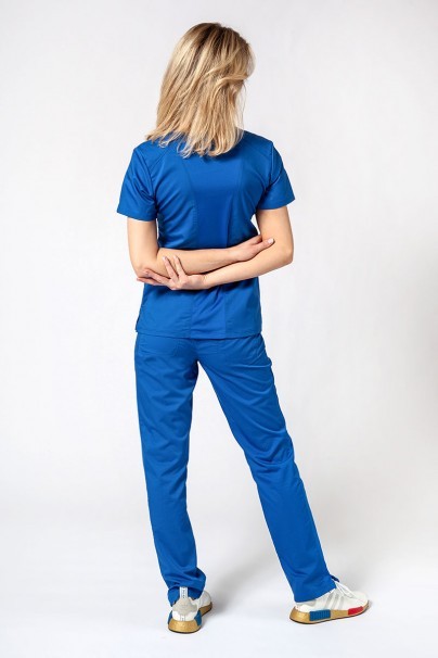 Women's Maevn EON Sporty & Comfy classic scrub trousers royal blue-7
