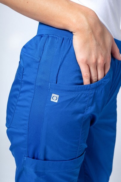 Women's Maevn EON Sporty & Comfy classic scrub trousers royal blue-3