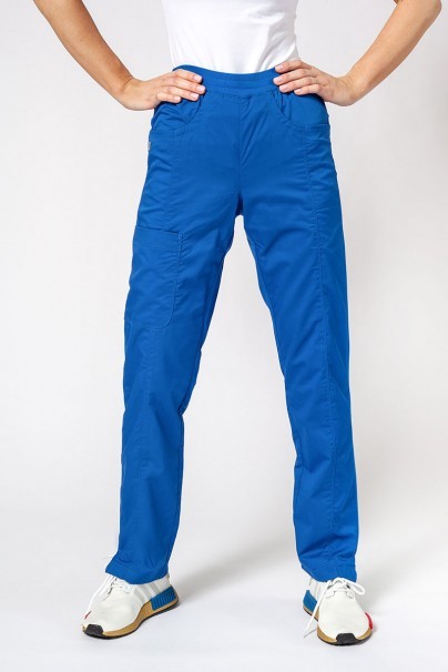 Women's Maevn EON Sporty & Comfy classic scrub trousers royal blue-2