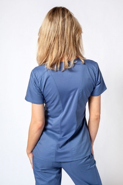 Women's Maevn EON Sport Sporty & Comfy classic scrubs set infinity blue-3