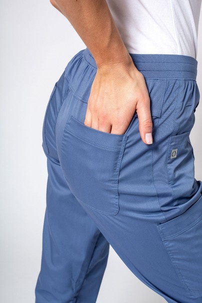 Women's Maevn EON Sporty & Comfy classic scrub trousers infinity blue-3