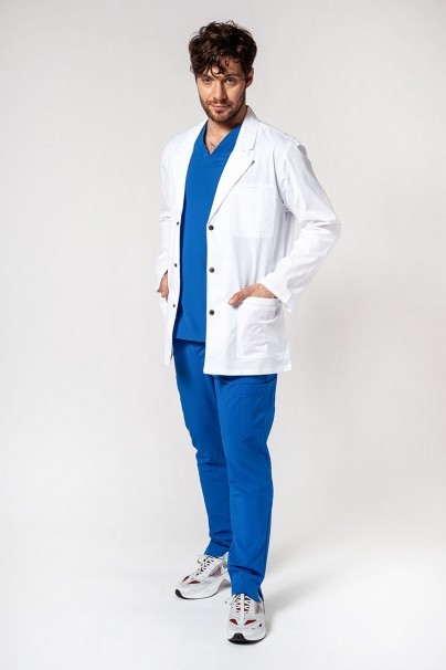 Men’s Adar Uniforms Snap Short lab coat (elastic)-1