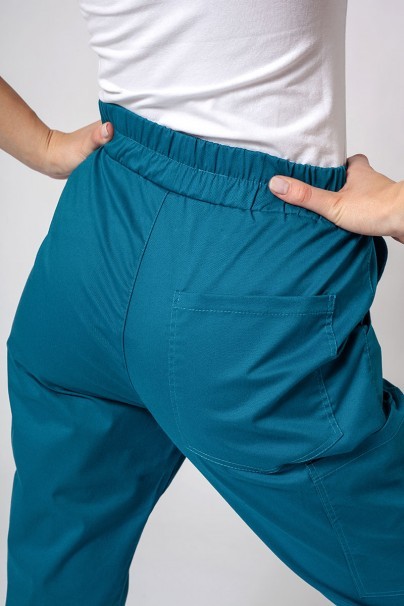 Women’s Sunrise Uniforms Active Air jogger scrub trousers caribbean blue-3