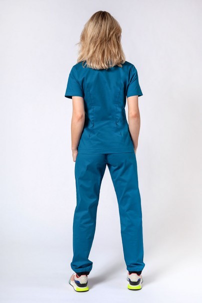 Women's Sunrise Uniforms Active Loose scrub trousers caribbean blue-7