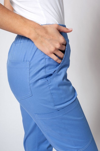 Women’s Sunrise Uniforms Active Air jogger scrub trousers ceil blue-2