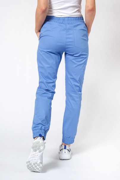 Women’s Sunrise Uniforms Active Air jogger scrub trousers ceil blue-2