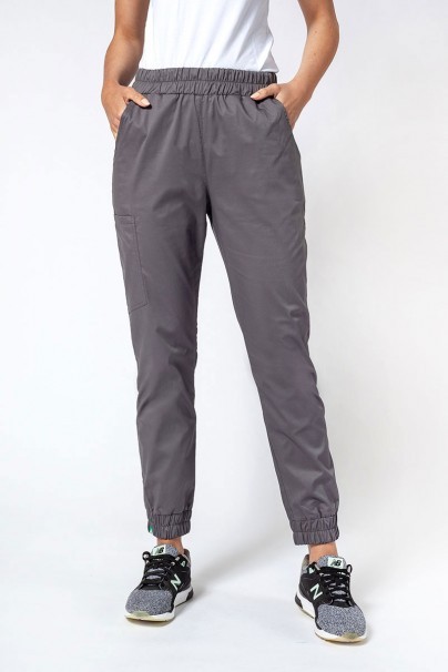 Women's Sunrise Uniforms Active III scrubs set (Bloom top, Air trousers) pewter-7