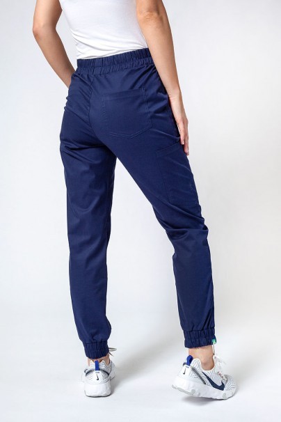 Women’s Sunrise Uniforms Active Air jogger scrub trousers navy-2