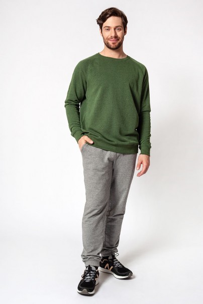 Men’s Malifni Merger sweatshirt bottle green melange-2