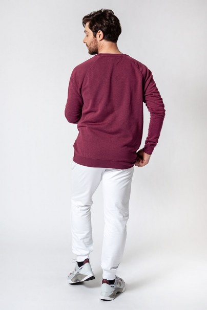 Men’s Malifni Merger sweatshirt red plum melange-2