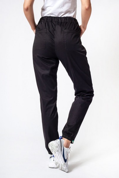 Women's Sunrise Uniforms Active Loose scrub trousers black-1