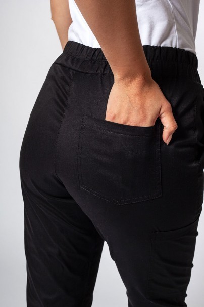 Women’s Sunrise Uniforms Active Air jogger scrub trousers black-4