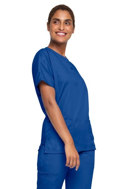 Women’s Cherokee Originals V-Neck scrub top galaxy blue-2