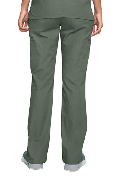 Women’s Cherokee Originals Natural Rise scrub trousers olive-2