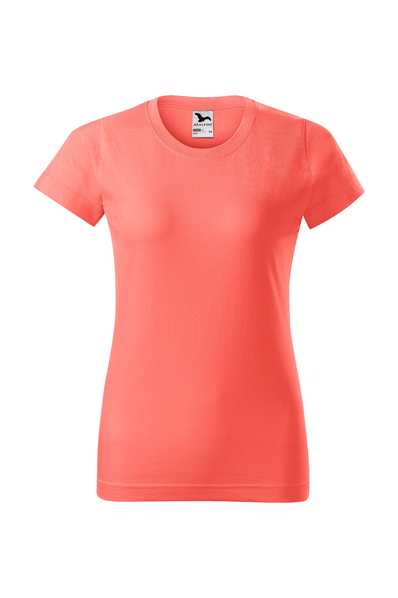 Women’s Malfini Basic T-shirt coral