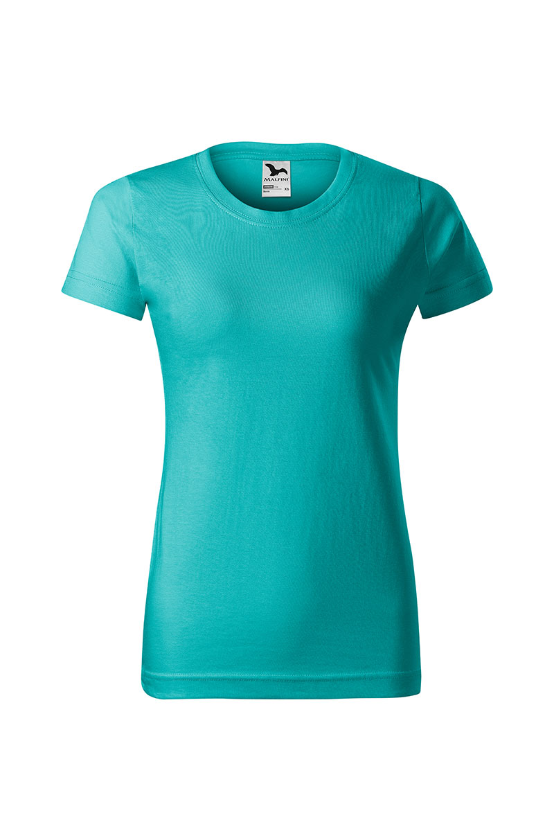 Women’s Malfini Basic T-shirt teal blue