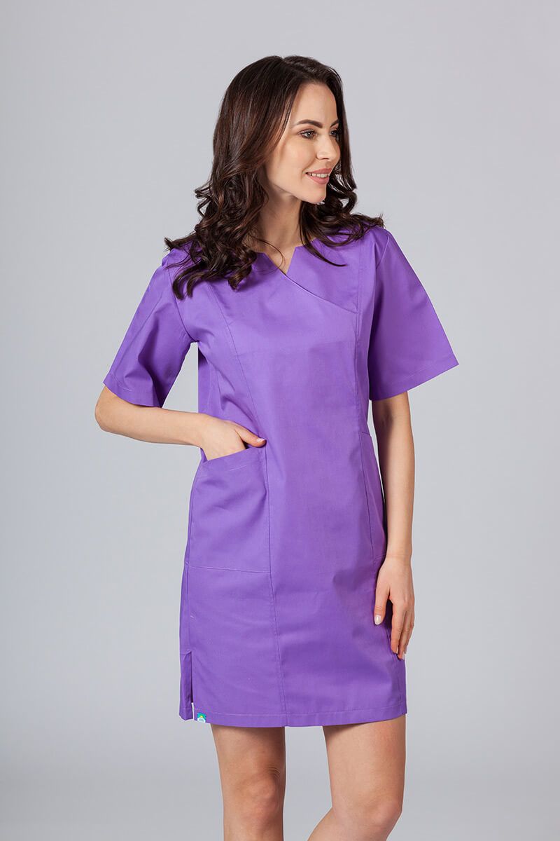 Women’s Sunrise Uniforms classic scrub dress violet