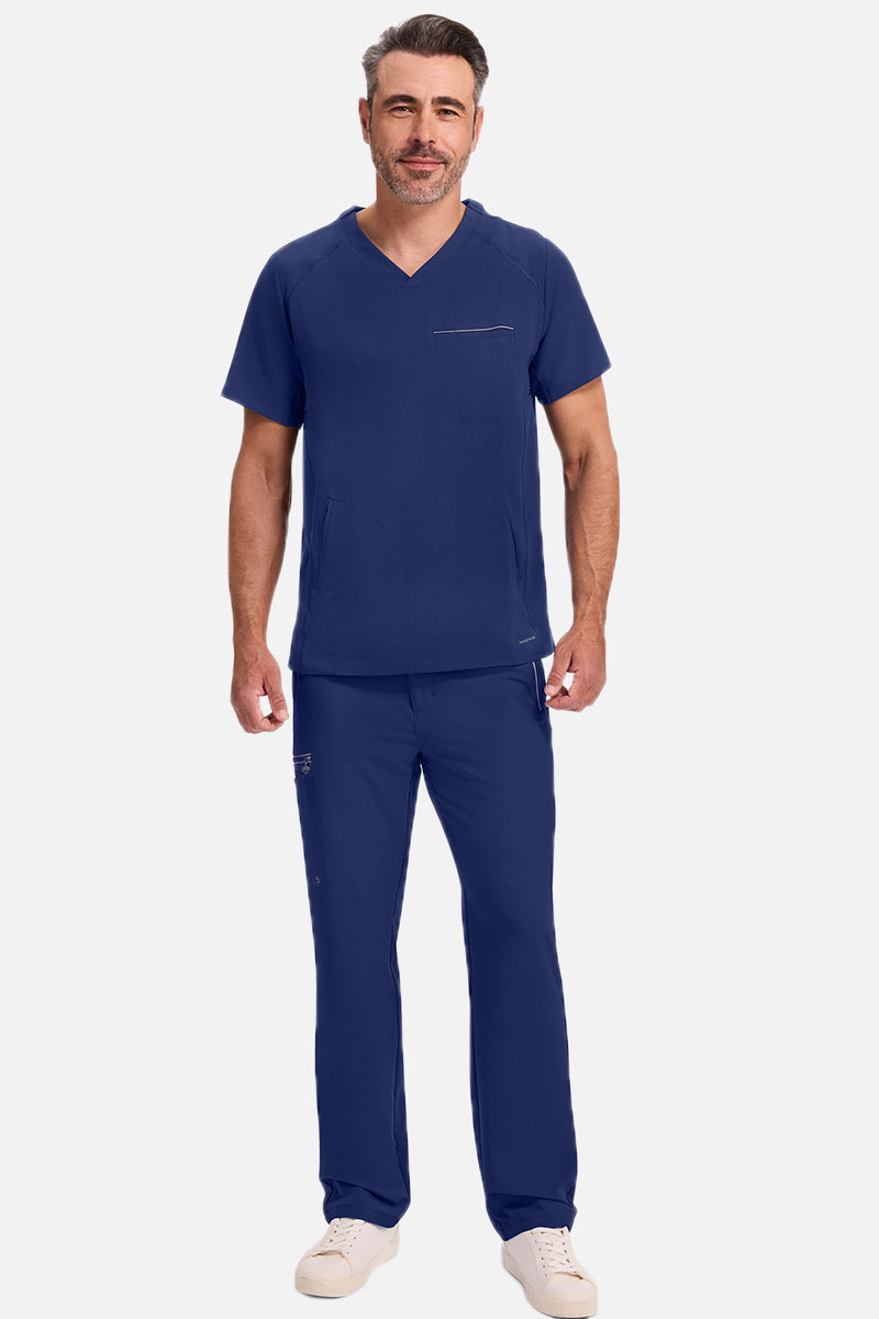 Men's Healing Hands Steven scrubs set navy