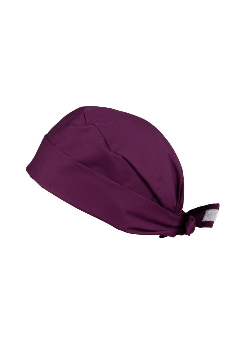 Sunrise Uniforms Fresh scrubs cap plum (roll-up)