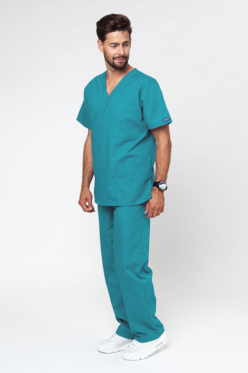 Men's Cherokee Originals scrubs set teal blue