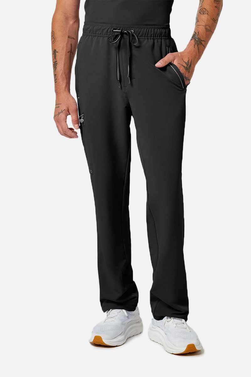 Men's Healing Hands Noah scrub trousers black
