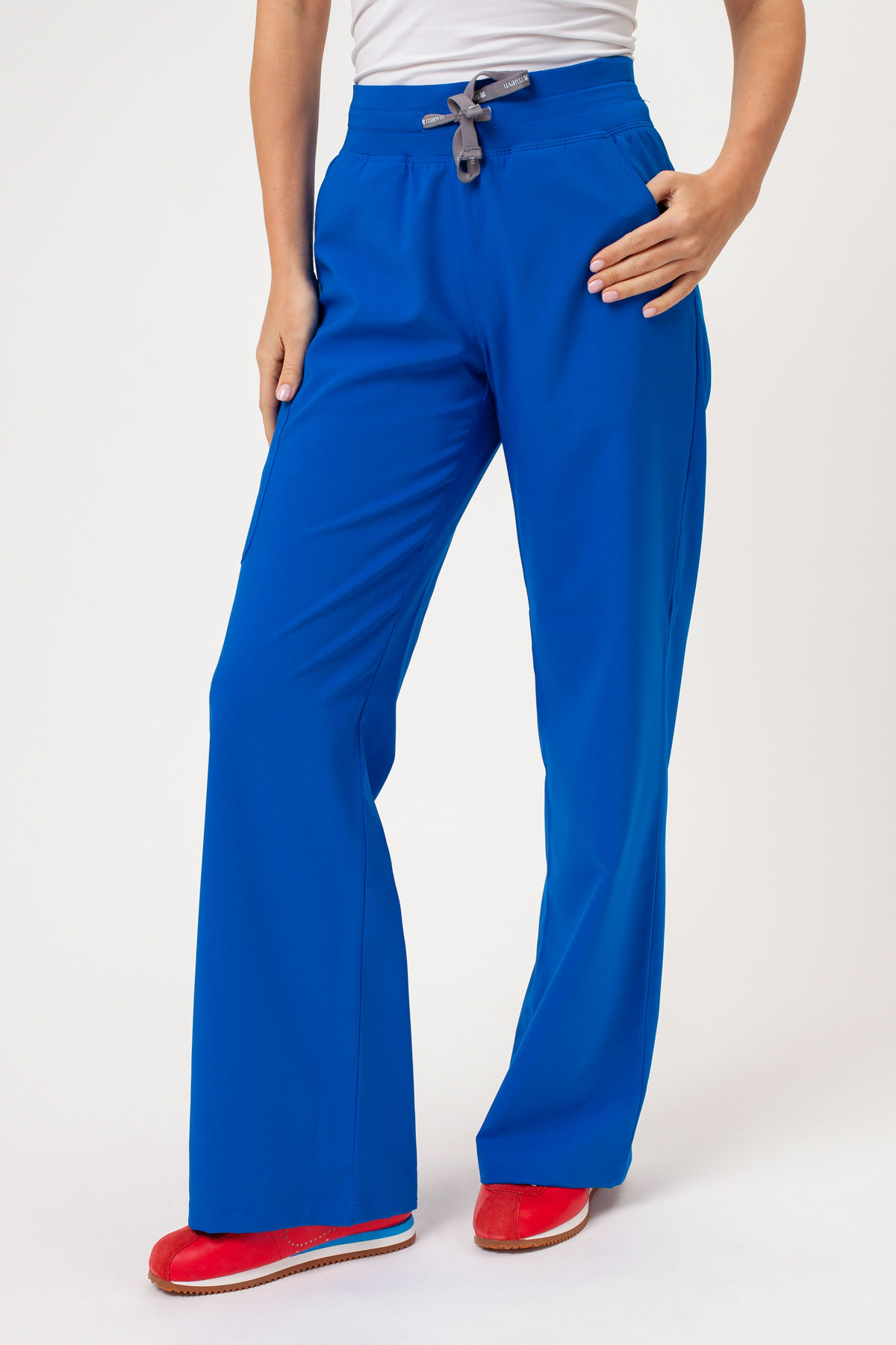 Women's Maevn Momentum Wide Leg scrub trousers royal blue