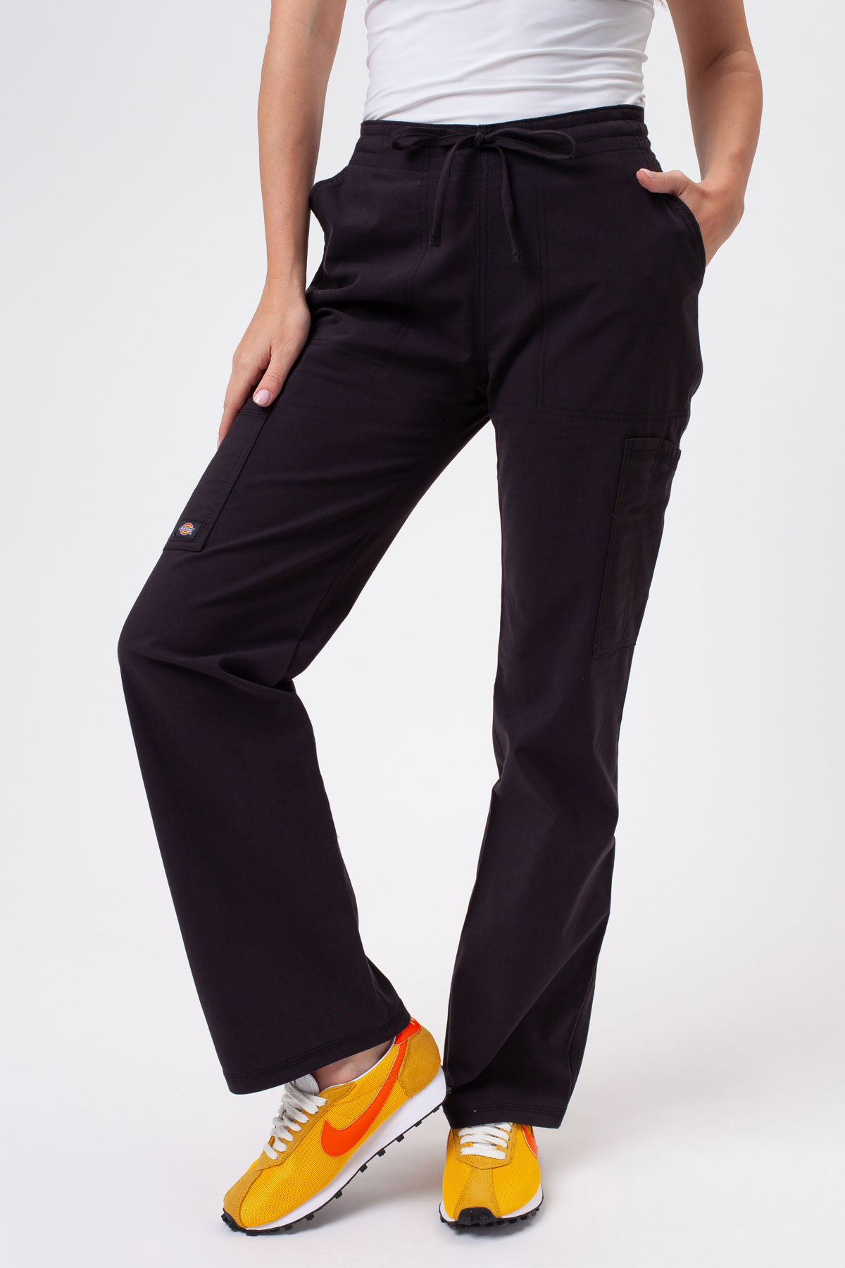 Women’s Dickies Dickies Forge Straight Leg scrub trousers black