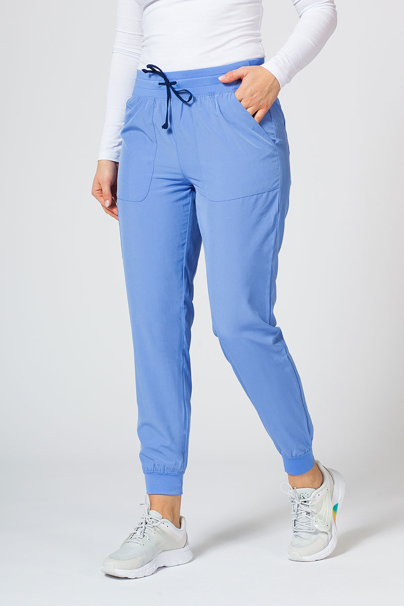 Women's Maevn Matrix Impulse jogger scrub trousers ceil blue